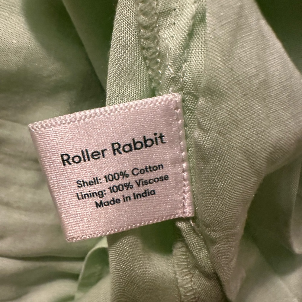 Roller Rabbit Mint Green Mini Dress - Picture 7 of 8